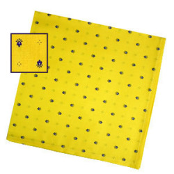 Provencal tea towel - napkin (calisson. yellow x blue)